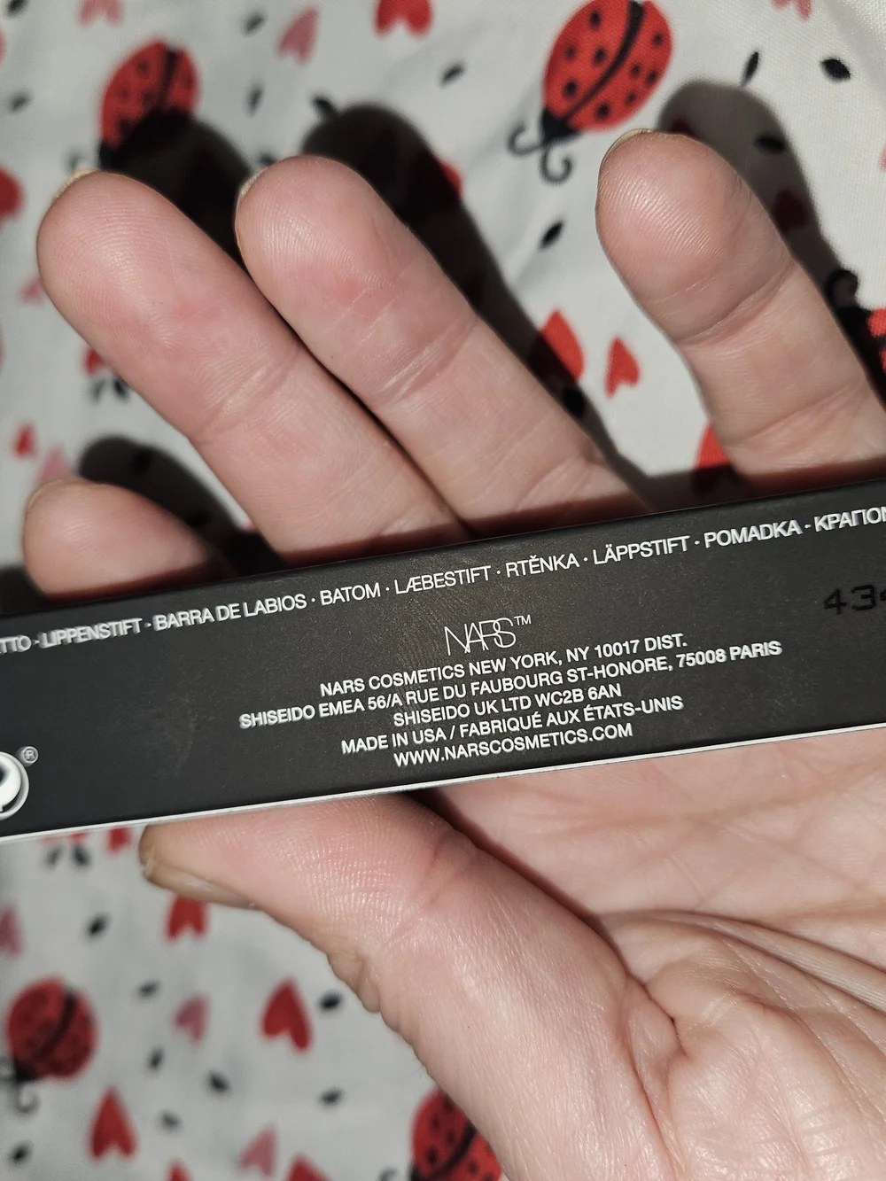 NARS Idolized 223 Satin Lipstick — Warm Coral-Rose